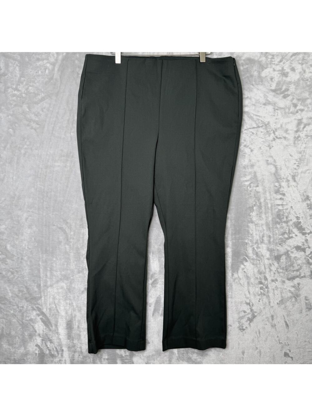LOFT Pants Womens 16 Green High Waist Curvy Stretch Slim Fit Career Office NEW